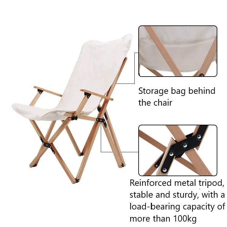 Boho folding chair