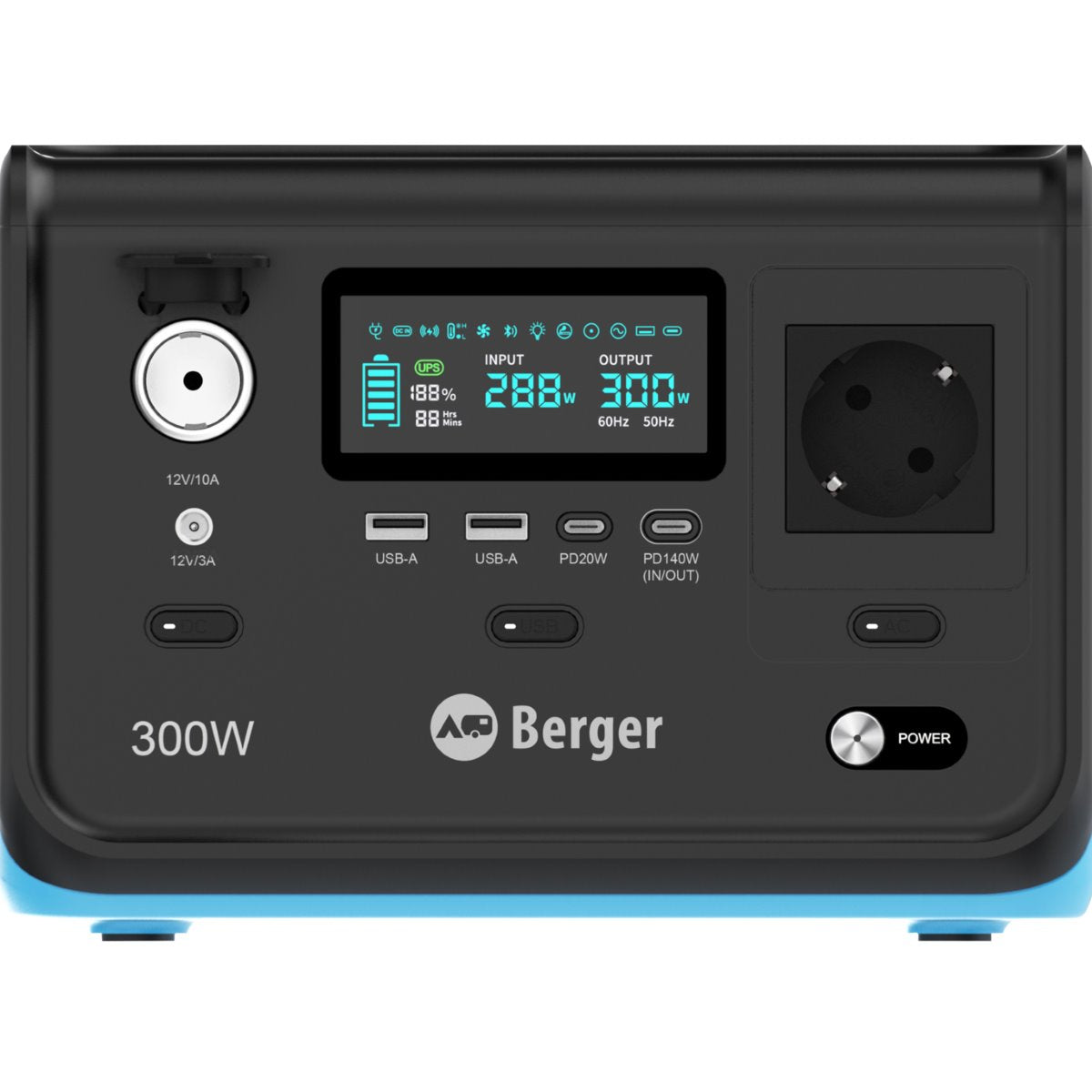 Berger Energy BEPS 300 с Pure Sine Wave инвертор