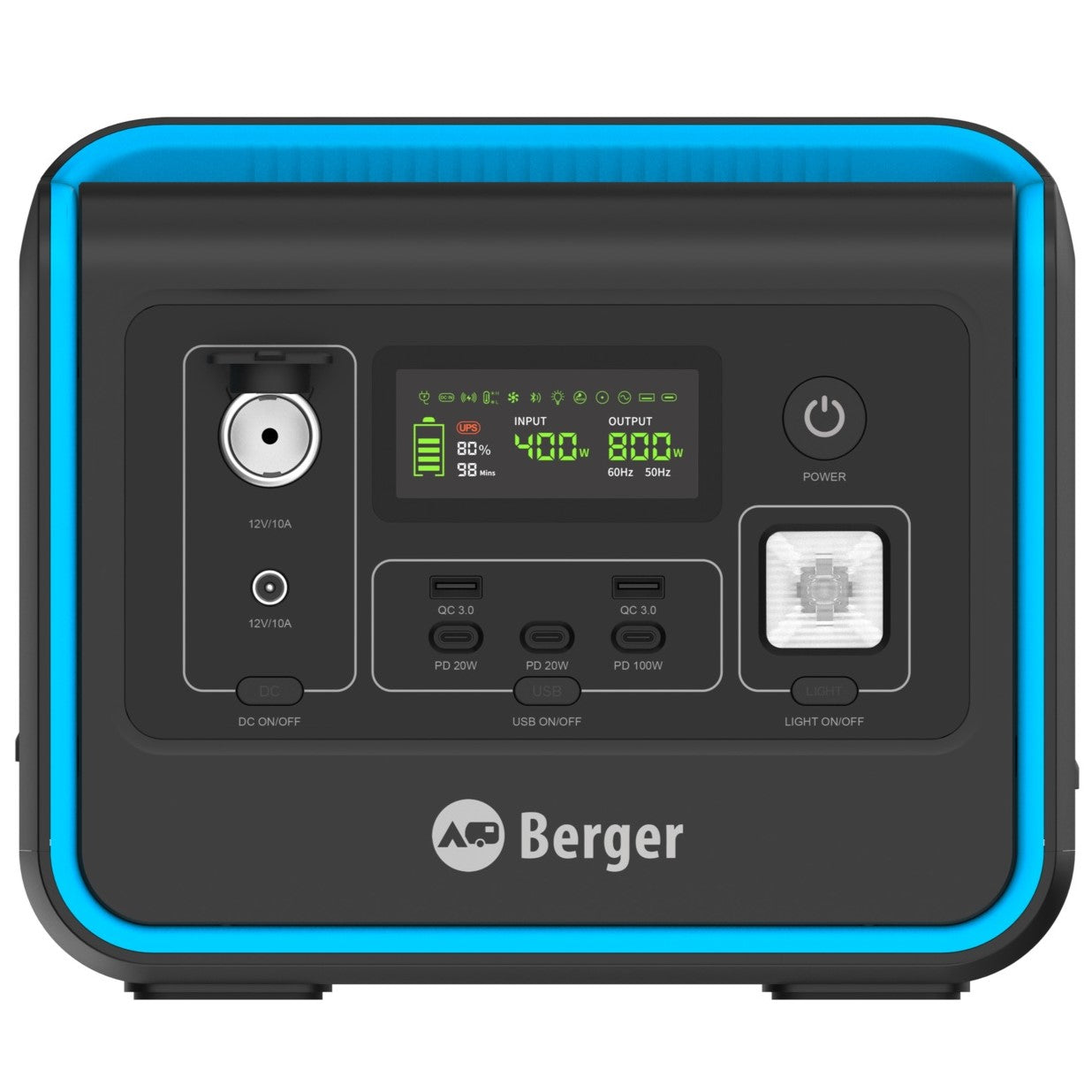 Berger Energy BEPS 800 за къмпинг и кемпер