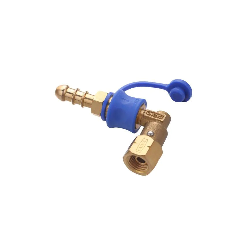 Бърза връзка за газ към маркуч 8 mm за барбекю и къмпинг котлон