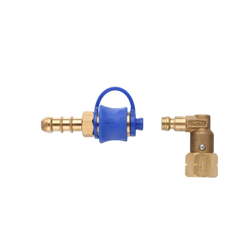Ъглова бърза връзка за газ CADAC Quick Release въртяща 90 градуса