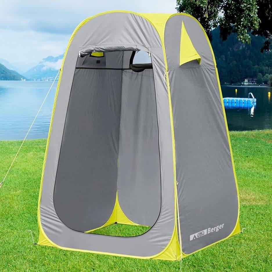 Душ кабина и тоалетна палатка Berger 120 х 120 см Pop-up