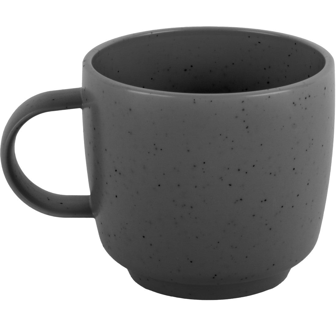 Чаша за кафе Brunner Cappuccino Dolomit в черен цвят, идеална за къмпинг и outdoor приключения, нечуплива и лека.