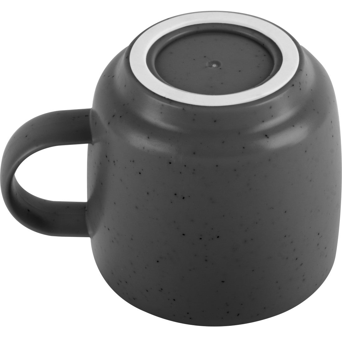 Чаша за кафе Brunner Cappuccino Dolomit, нечуплива, изработена от меламин с керамична пудра, идеална за къмпинг.
