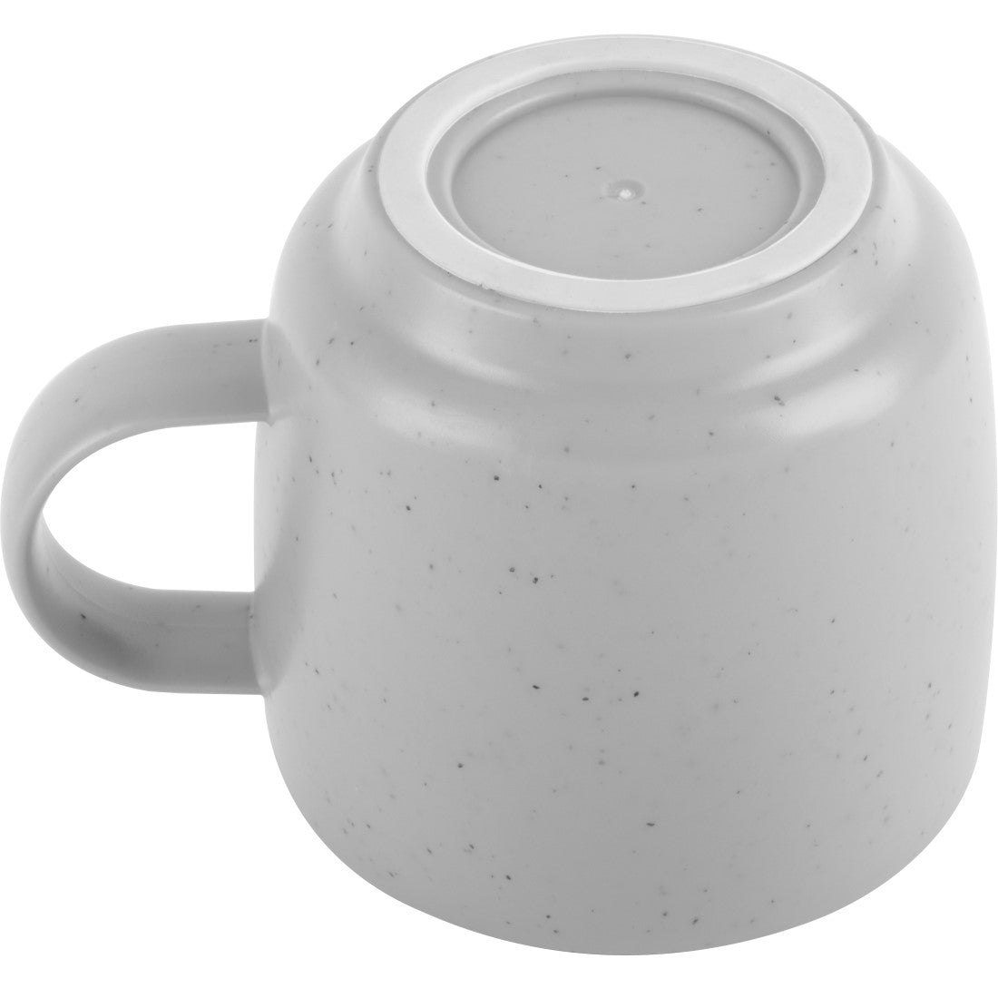 Чаша за кафе Brunner Cappuccino Dolomit в светлосив цвят с антислизаща основа и модерен дизайн