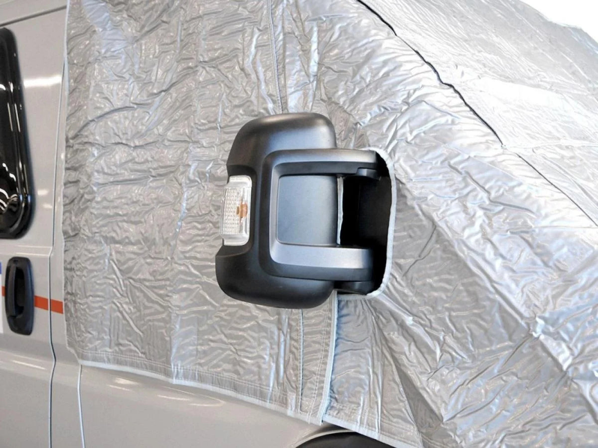 Термо покривало за предно и странични стъкла Fiamma Thermoglas Windscreen за Fiat Ducato, Citroën Jumper и Peugeot Boxer (от 06/2006)