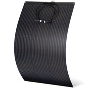 Гъвкав соларен панел Berger FX100 100W монтиран върху покрива на кемпер / Berger FX100 100W flexible solar panel mounted on a camper roof