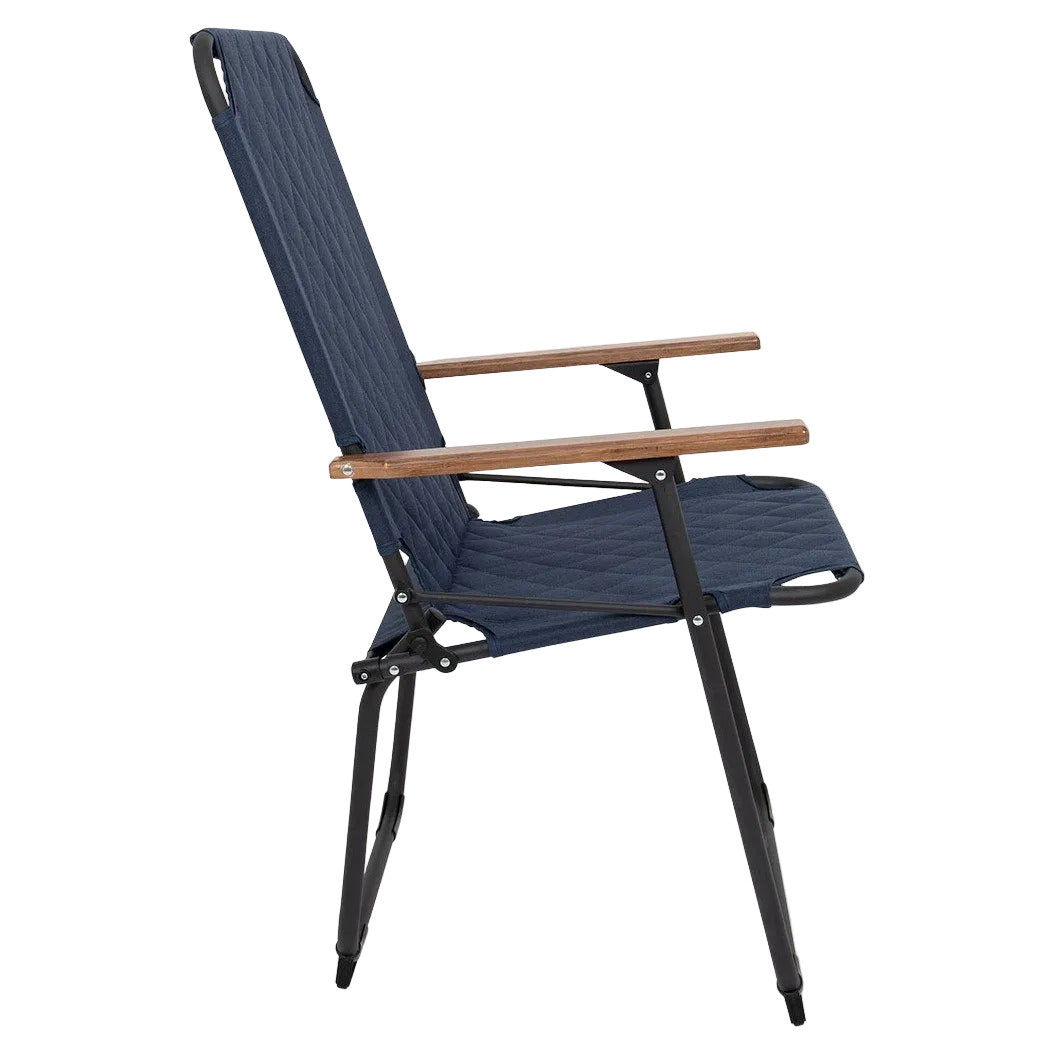 Сгъваем стол за къмпинг Bo-Camp Jefferson XL - практичен и стилен, идеален за къмпинг, каравана или градина.