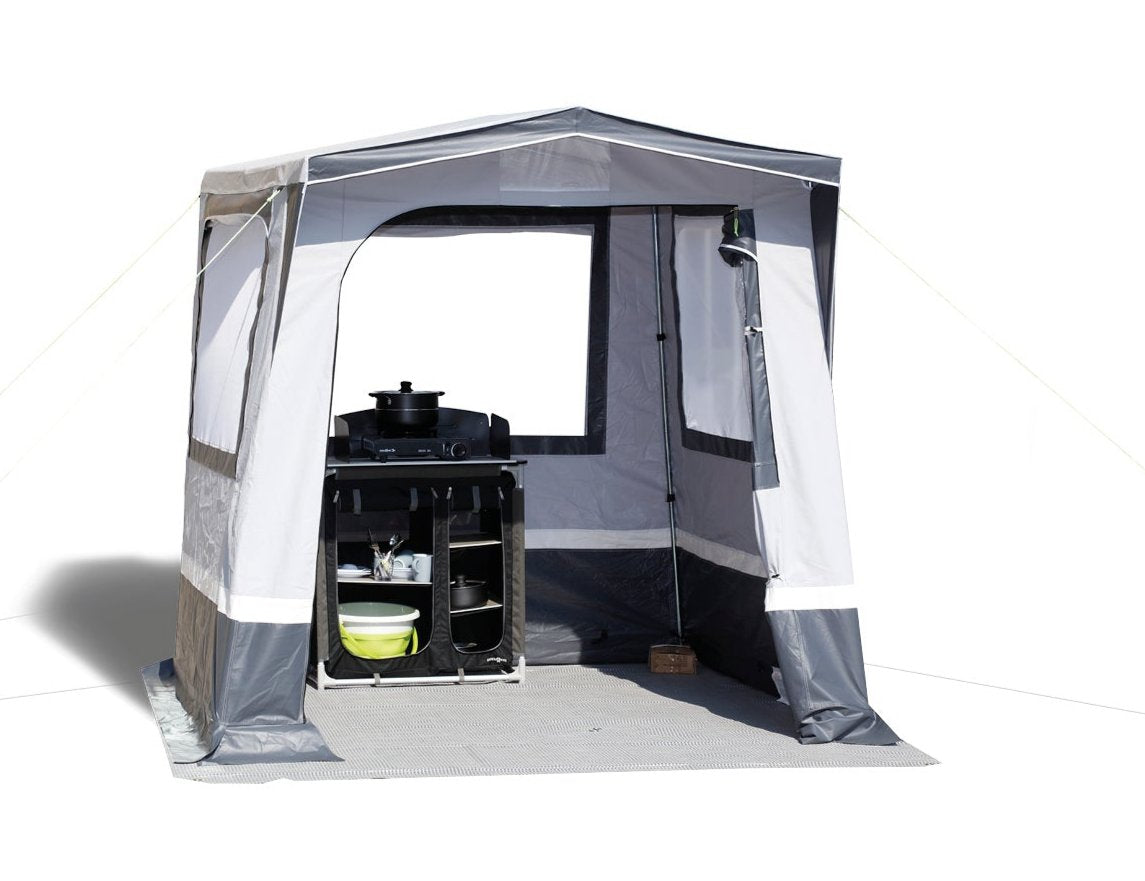 Палатка кухня допълнение към форцелт на каравана. Подходяща за склад BRUNNER CORIANDER, storage tent, kitchen, camping palatka, kuhnia, sklad