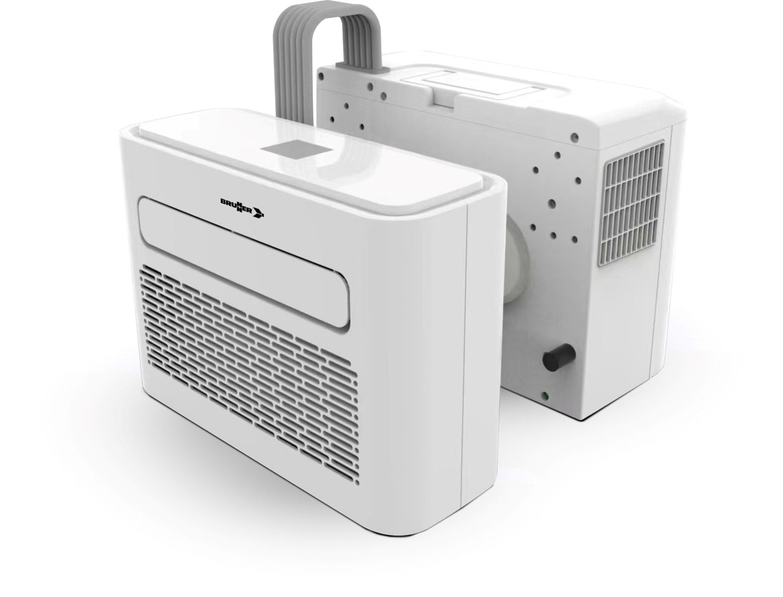 Мобилен климатик Brunner Polarys Twinair за кемпер и каравана, лесен монтаж, преносим охлаждител | GoCampy.com
