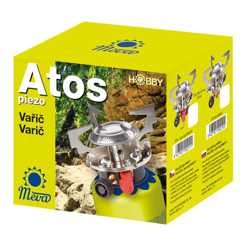 Meva Atos tourist gas stove for refill