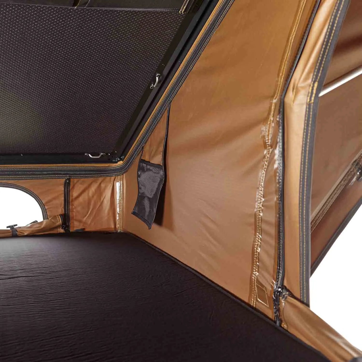 VICKYWOOD CUMARU UP 145 – Твърда покривна палатка за автомобил, сгъваема и преносима, идеална за къмпинг и приключенски походи