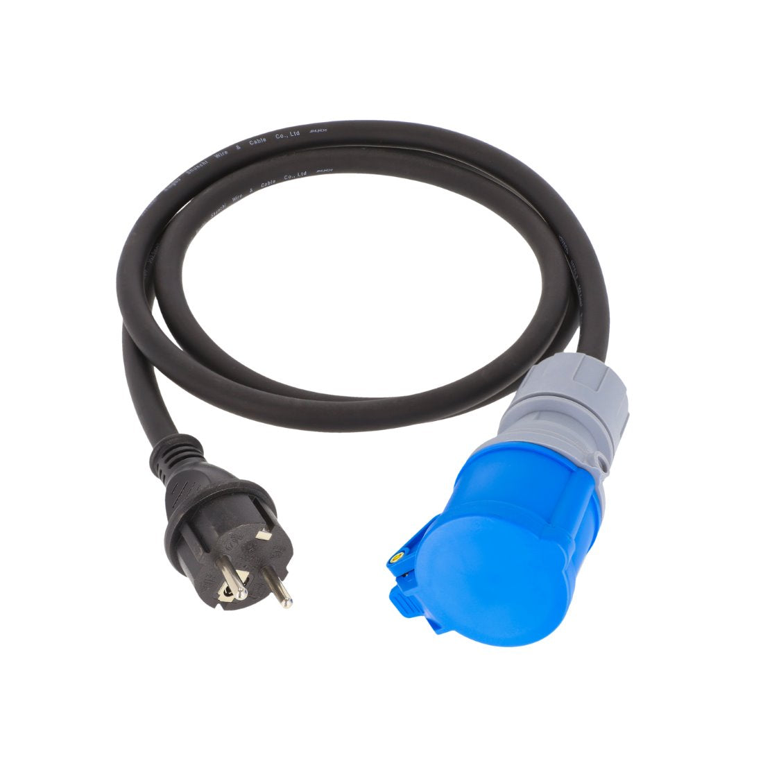 Адаптерен кабел CEE евро стандарт към Schuko за Европа и България различни дължини