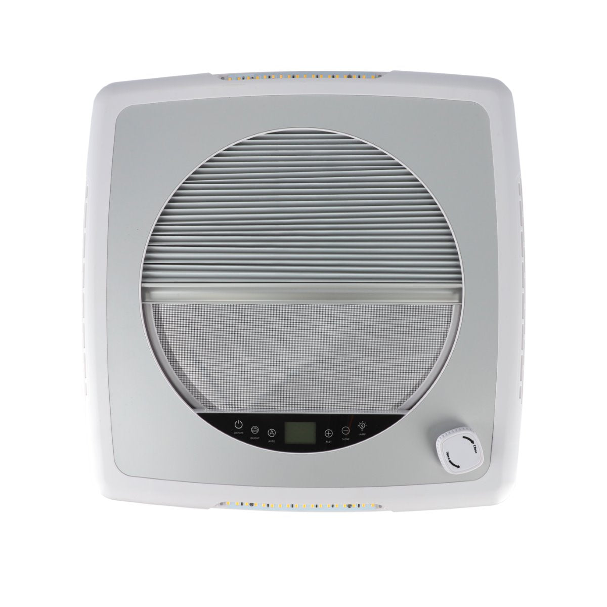 Вентилатор за кемпер, вентилатор за каравана, люк с вентилатор, мрежа за комари, щора за слънце, сенник, дистанционно. тиха работа, монтаж 40 х 40 см